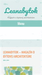 Mobile Screenshot of lea-nabytok.sk